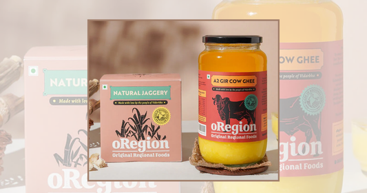 Indulge in Health with These 5 Recipes Using oRegion's Natural Sugarcane Jaggery and A2 Gir Cow Ghee Combo