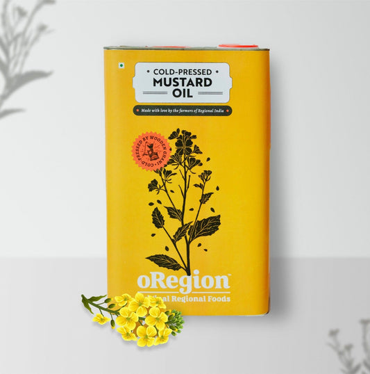 Cold Pressed Mustard Oil - 5 Litre