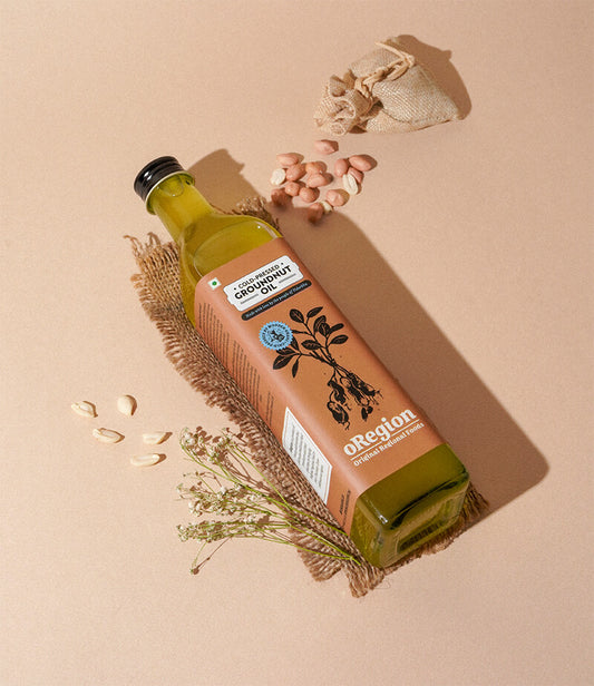 A2 Gir Cow Ghee and Groundnut Oil PET bottle combo