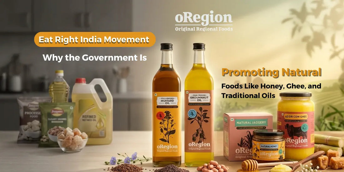 Honey, Ghee, and Oils