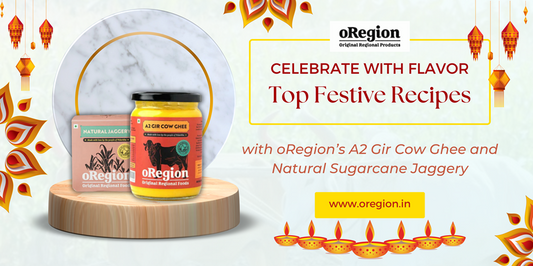 oregion ghee & jaggery 