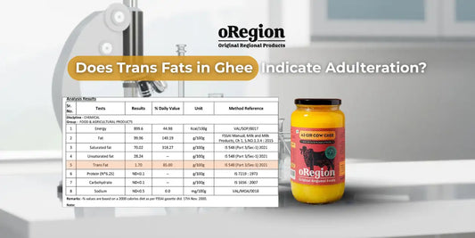 Trans Fats in Ghee