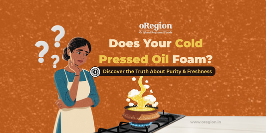 does your oil foam