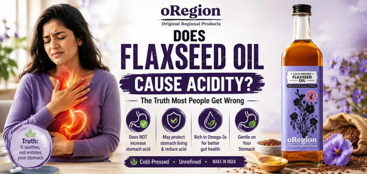 flax oil for acidity