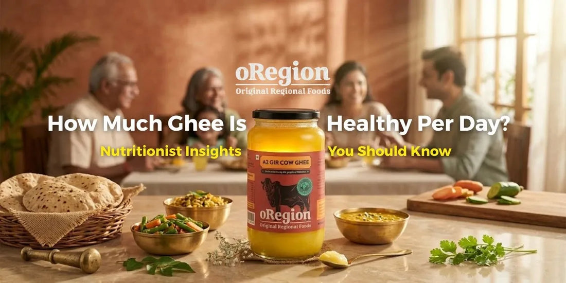 ghee is healthy per day