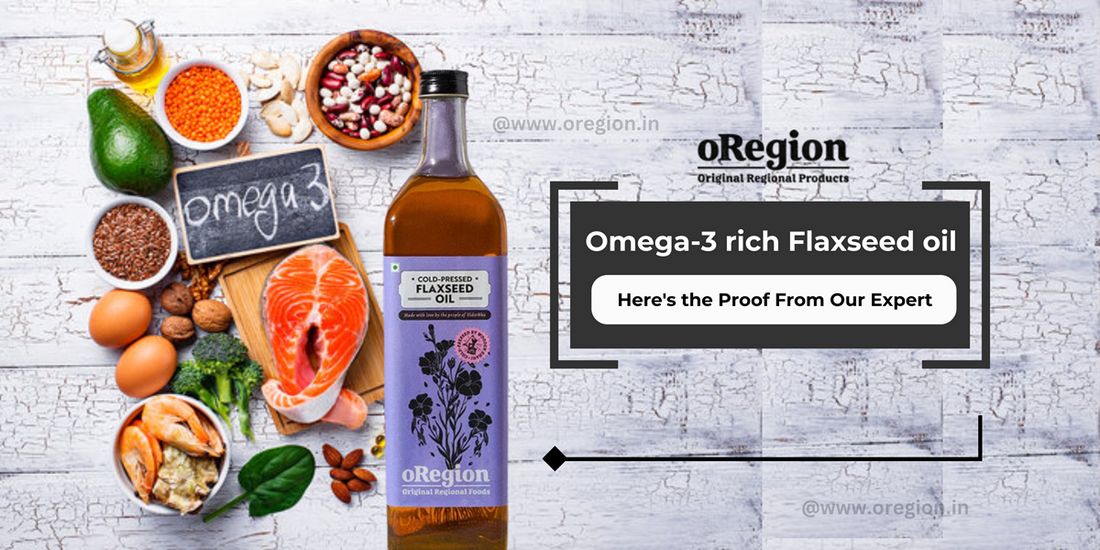 omega 3 rich flaxseed oil