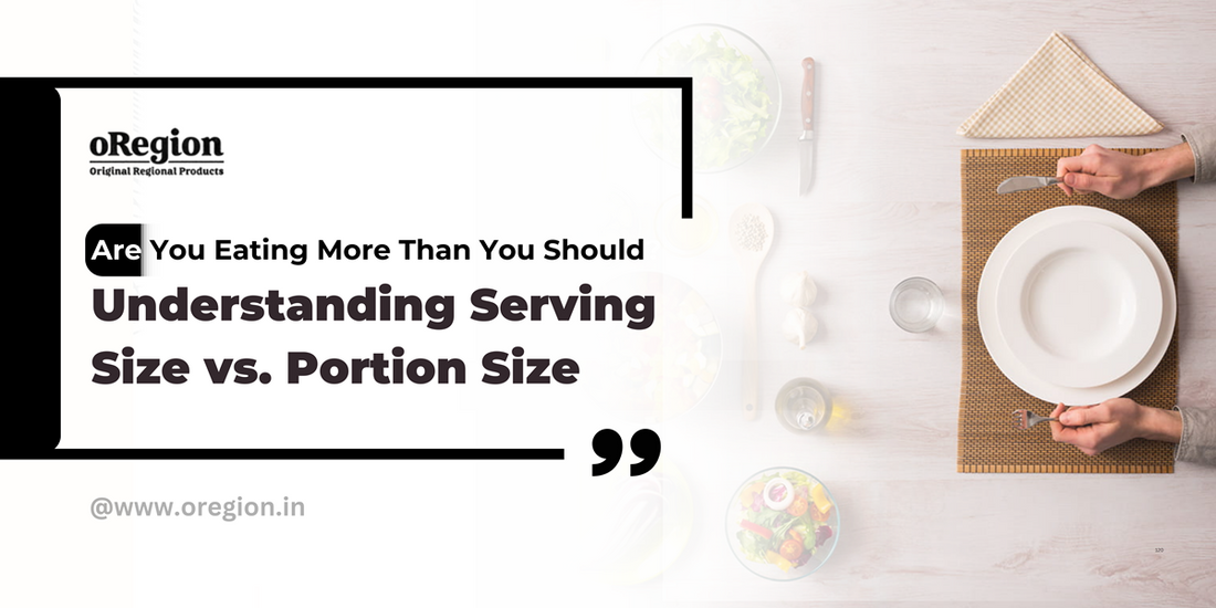 serving vs portion size overeating