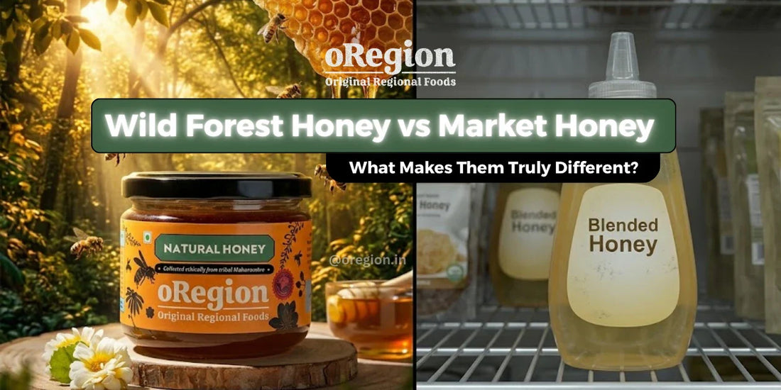 Forest Honey vs Market Honey