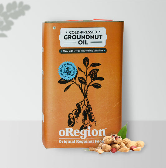 Cold Pressed Groundnut Oil - 5 Litre