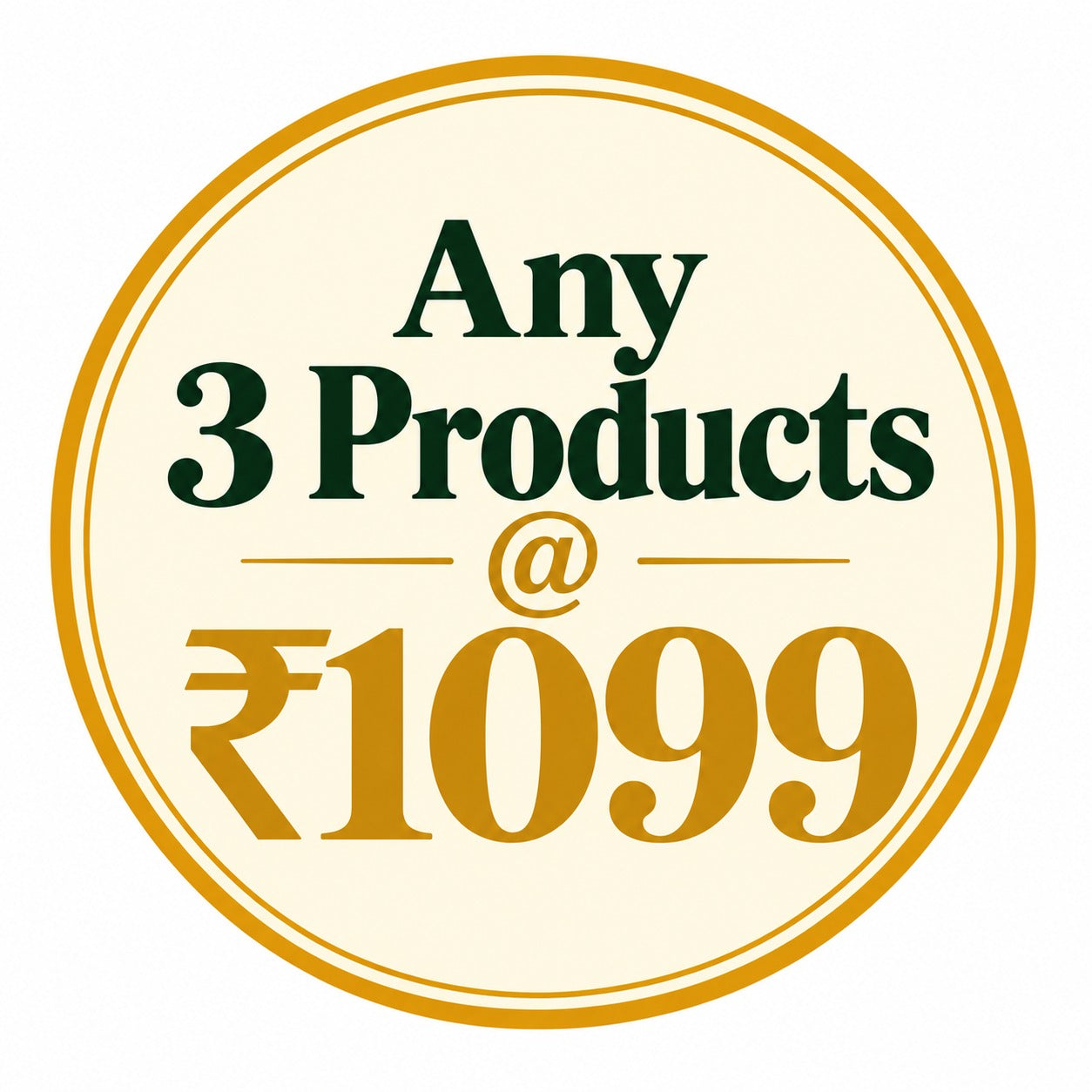 Any 3 Products @1099